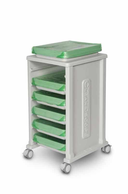 Cleanascope transport- og oppbevaringsvogner
